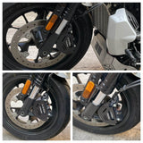 Front Brake Caliper Cover Guard Protection Side Protectors Fit For Harley Sportster S 1250 RH1250S 2021-2024 Black - pazoma