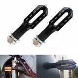 Motorcycle Double Side LED Turn Signal Indicator Light Ultra Bright 12V Amber Blinker For Honda Yamaha Kawasaki Suzuki Aprilia Benelli Ducati