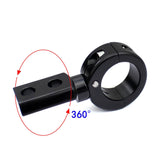 2 Point Universal Motorcycle Fog Light Bracket Spotlight Lamp Mounting Clamp Holder Crash Bar Engine Guard Handlebar Bars Tubes - pazoma
