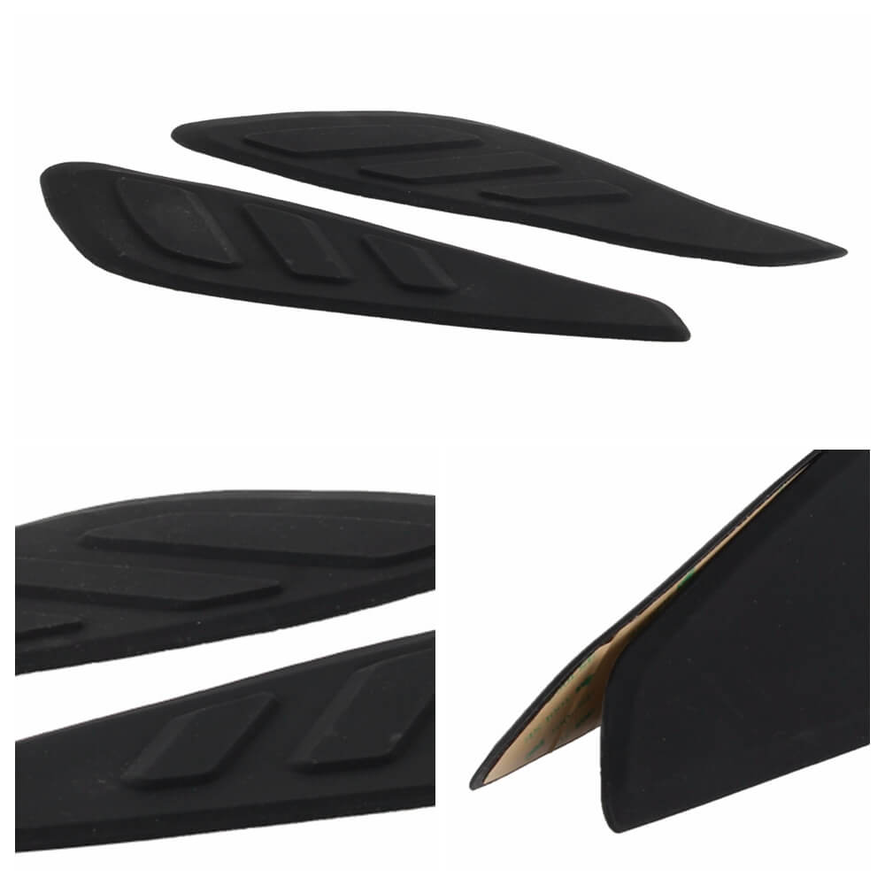 Harley Pan America CVO 1250 ST Special RA1250SE RA1250S RA1250 3M Adhesive Backing Rubber Gas Tank Knee Pad Kit Black 2021-2025 - pazoma