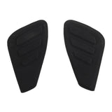 Harley Pan America CVO 1250 ST Special RA1250SE RA1250S RA1250 3M Adhesive Backing Rubber Gas Tank Knee Pad Kit Black 2021-2025 - pazoma