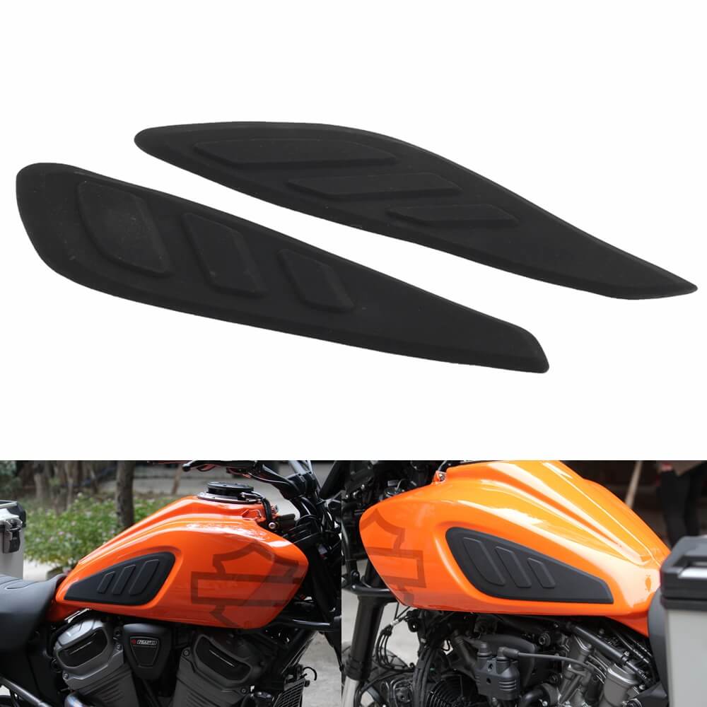 US Stock Harley Pan America 1250 ST RA1250ST Special RA1250S RA1250 Gas Tank Knee Pad Kit Rubber 3M Adhesive Backing 2021-2025 57300291 - pazoma