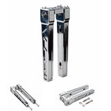 4"-14" Top Clamp Straight Handlebar Risers For Harley 1-1/8" 28.6mm MX Style Handlebars FLFB FLSL FXBB FXBR FXFB FXLR FXLRS FXLRST - pazoma