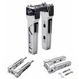 4"-14" Top Clamp Straight Handlebar Risers For Harley 1-1/8" 28.6mm MX Style Handlebars FLFB FLSL FXBB FXBR FXFB FXLR FXLRS FXLRST - pazoma