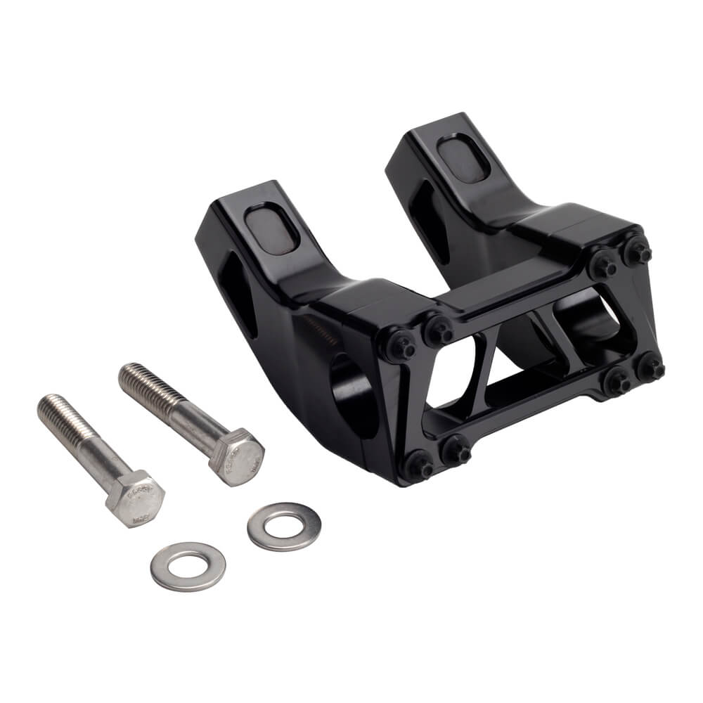 4" 6" 8" 10" 12" 14" Pullback Handlebar Risers Clamp For Harley 1.25" Tapered Fat Bars Softail Dyna Sportster Low Rider Fat Street Bob - pazoma