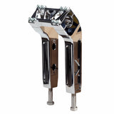4" 6" 8" 10" 12" 14" Pullback Handlebar Risers Clamp For Harley 1.25" Tapered Fat Bars Softail Dyna Sportster Low Rider Fat Street Bob - pazoma