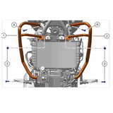 Brush Bumper Engine Guard Highway Crash Bar Protector For Harley Pan America 1250 ST RA1250ST Special CVO RA1250SE RA1250S RA1250 2021-2025 - pazoma