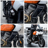 Harley Pan America 1250 ST RA1250ST Special CVO RA1250SE RA1250S RA1250 Brush Bumper Engine Guard Highway Crash Bar Protector Steel 49000192 - pazoma