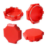 4 Pcs Wheel Tire Rim Hub Cap Cover Replacement Part 1522216-655 for Polaris RZR Trail 1000 900 S XP 4 Turbo GENERAL 1000 Sport 2014-2025 - pazoma