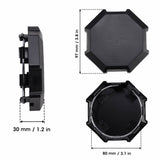 4 Pcs Wheel Tire Rim Hub Cap Cover Replacement Part 1522216-655 for Polaris RZR Trail 1000 900 S XP 4 Turbo GENERAL 1000 Sport 2014-2025 - pazoma