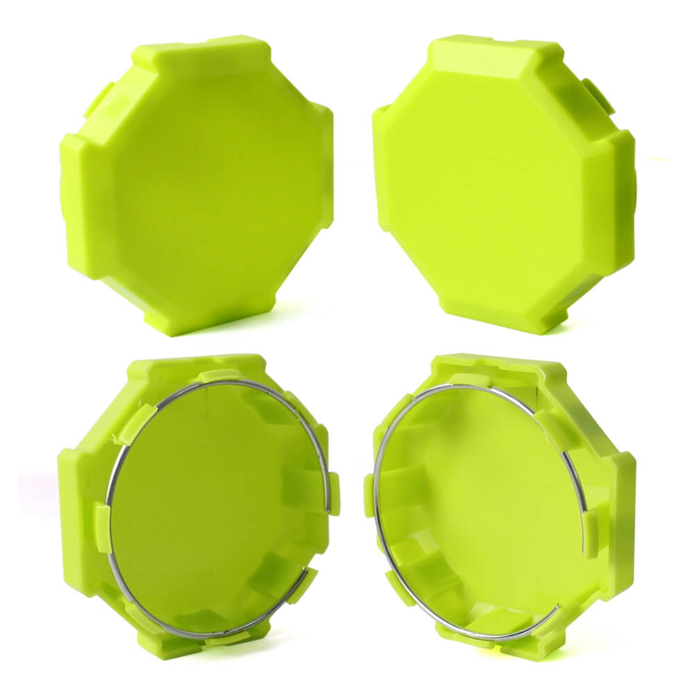 4 Pcs Wheel Tire Rim Hub Cap Cover Replacement Part 1522216-655 for Polaris RZR Trail 1000 900 S XP 4 Turbo GENERAL 1000 Sport 2014-2025 - pazoma