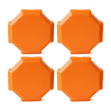 4 Pcs Wheel Tire Rim Hub Cap Cover Replacement Part 1522216-655 for Polaris RZR Trail 1000 900 S XP 4 Turbo GENERAL 1000 Sport 2014-2025 - pazoma