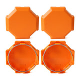 4 Pcs Wheel Tire Rim Hub Cap Cover Replacement Part 1522216-655 for Polaris RZR Trail 1000 900 S XP 4 Turbo GENERAL 1000 Sport 2014-2025 - pazoma