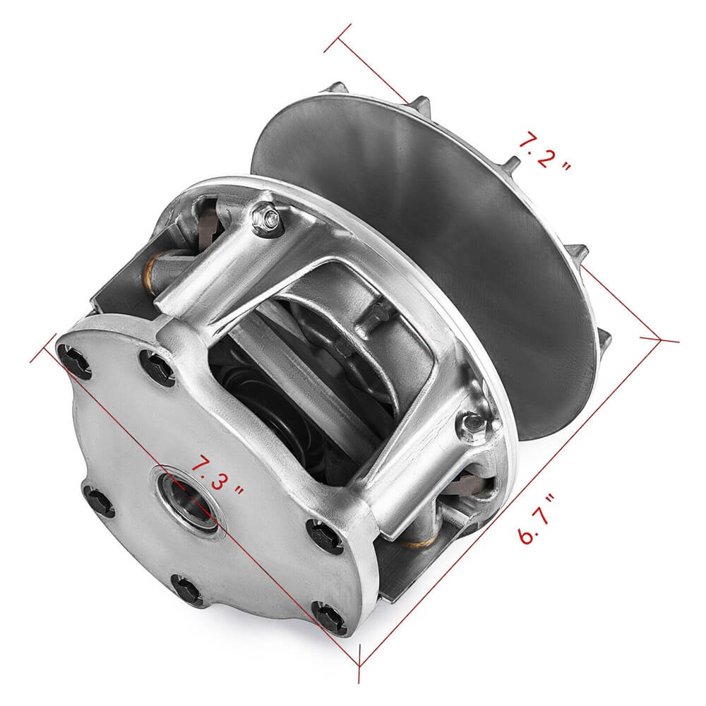 US Stock Polaris RZR 800 EFI LE 2008-2009 1322743 Primary Drive Clutch Assembly with Spring and Weights - pazoma