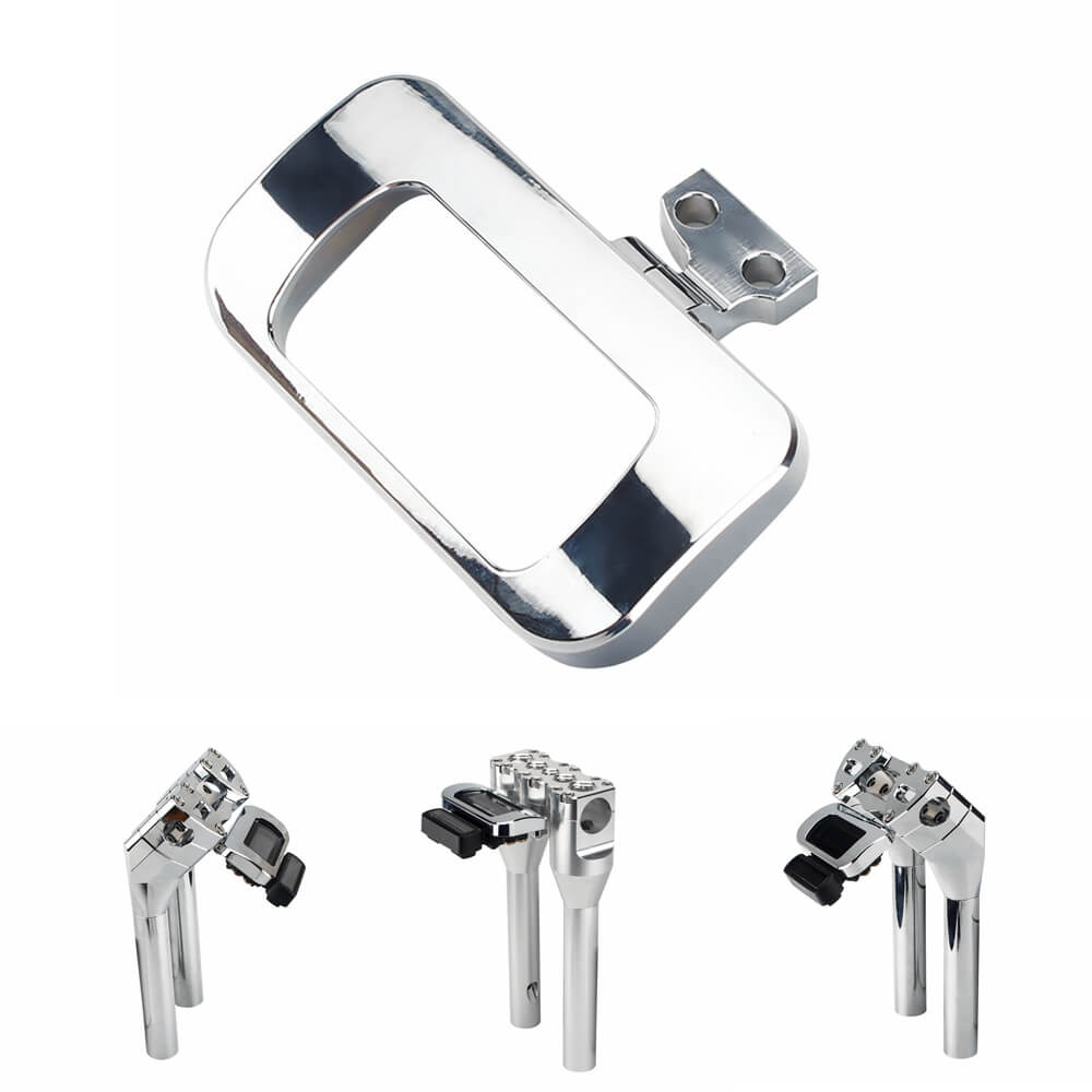 Adjustable T-Bar Digital Gauge Mount Housing Bracket For '18-Up Harley Softail Street Bob Breakout Standard FXBB FXBBS FXBR FXBRS FXST FXLRST - pazoma