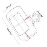Adjustable T-Bar Digital Gauge Mount Housing Bracket For '18-Up Harley Softail Street Bob Breakout Standard FXBB FXBBS FXBR FXBRS FXST FXLRST - pazoma