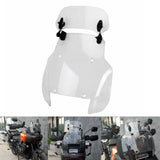 Adventure 11" Windshield Windscreen W/ Extension Spoiler Wind Deflector For Harley Pan America 1250 Special RA1250S RA1250 RA1250SE 2021- - pazoma