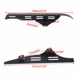 Aluminum Belt Guard Protection Cover For Harley Sportster S 1250 RH1250S 2021-2024 Black - pazoma