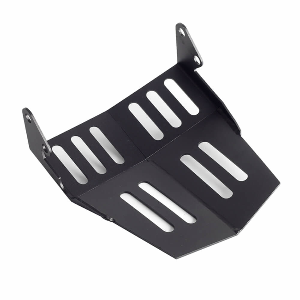 Aluminum Chin Lower Front Spoiler Air Dam Fairing Mudguard Cover For Harley Softail Low Rider S ST Sport Glide Standard Fat Boy Street Bob 18-2025 - pazoma