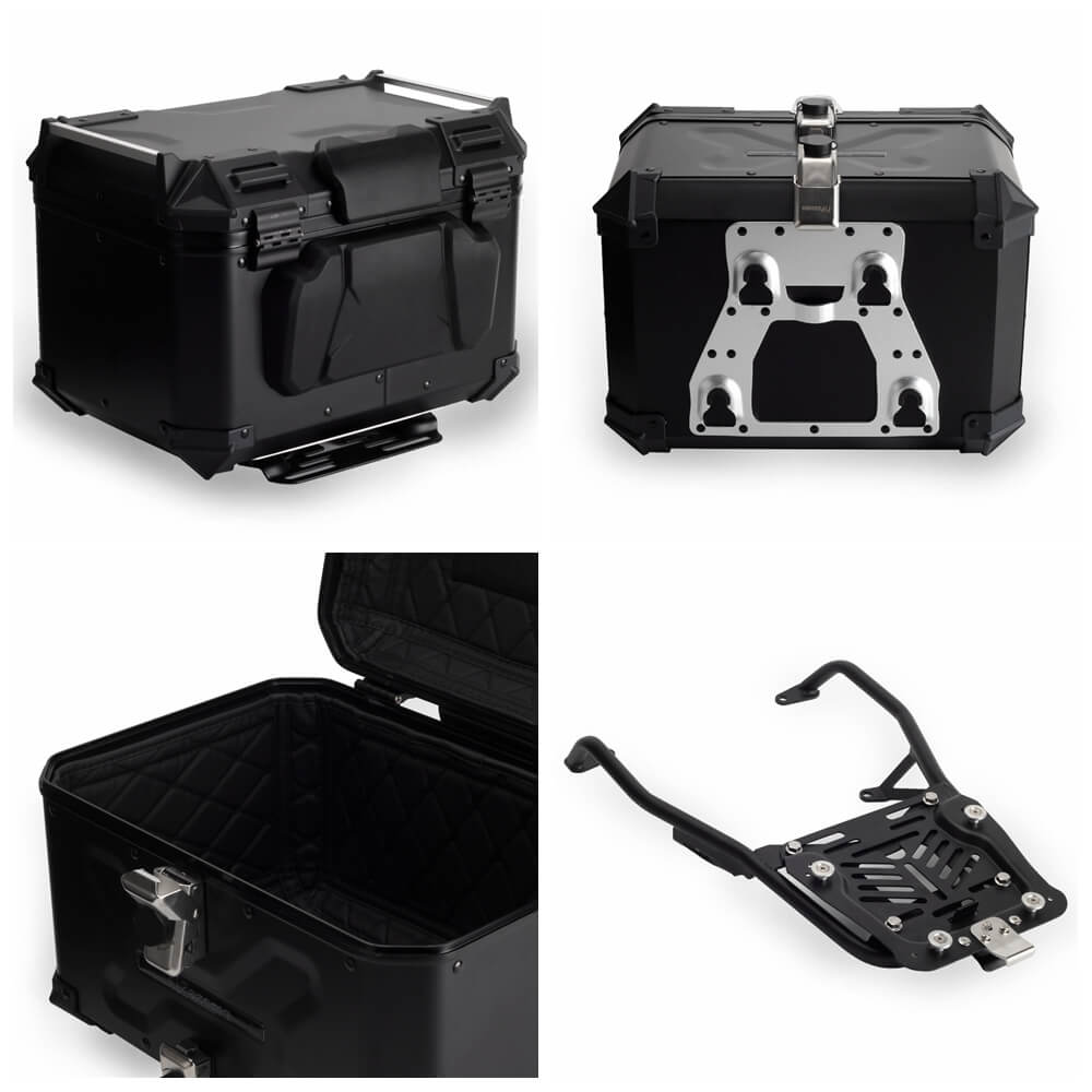 HD Pan America 1250 ST Special RA1250S RA1250 Aluminum Side Top Cases Luggage Tail Box W/Mounting Plate System Bracket Inner Liner - pazoma