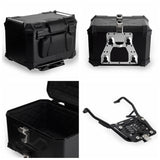 HD Pan America 1250 ST Special RA1250S RA1250 Aluminum Side Top Cases Luggage Tail Box W/Mounting Plate System Bracket Inner Liner - pazoma