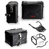 Aluminum Side Top Cases Rear Luggage Tail Box W/Mounting Plate System Bracket for Harley Pan America CVO Special RA1250S RA1250