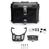 Aluminum Side Top Cases Rear Luggage Tail Box W/Mounting Plate System Bracket for Harley Pan America CVO Special RA1250S RA1250 - pazoma