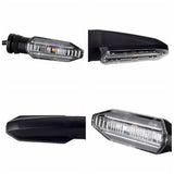 Amber LED Turn Signal Light Indicators Blinker Flashers For HONDA CB125R CB150R CB250R CB300R CB650R CB1000R CB1100RS CRF250L CRF300L CRF450L CRF1000 - pazoma