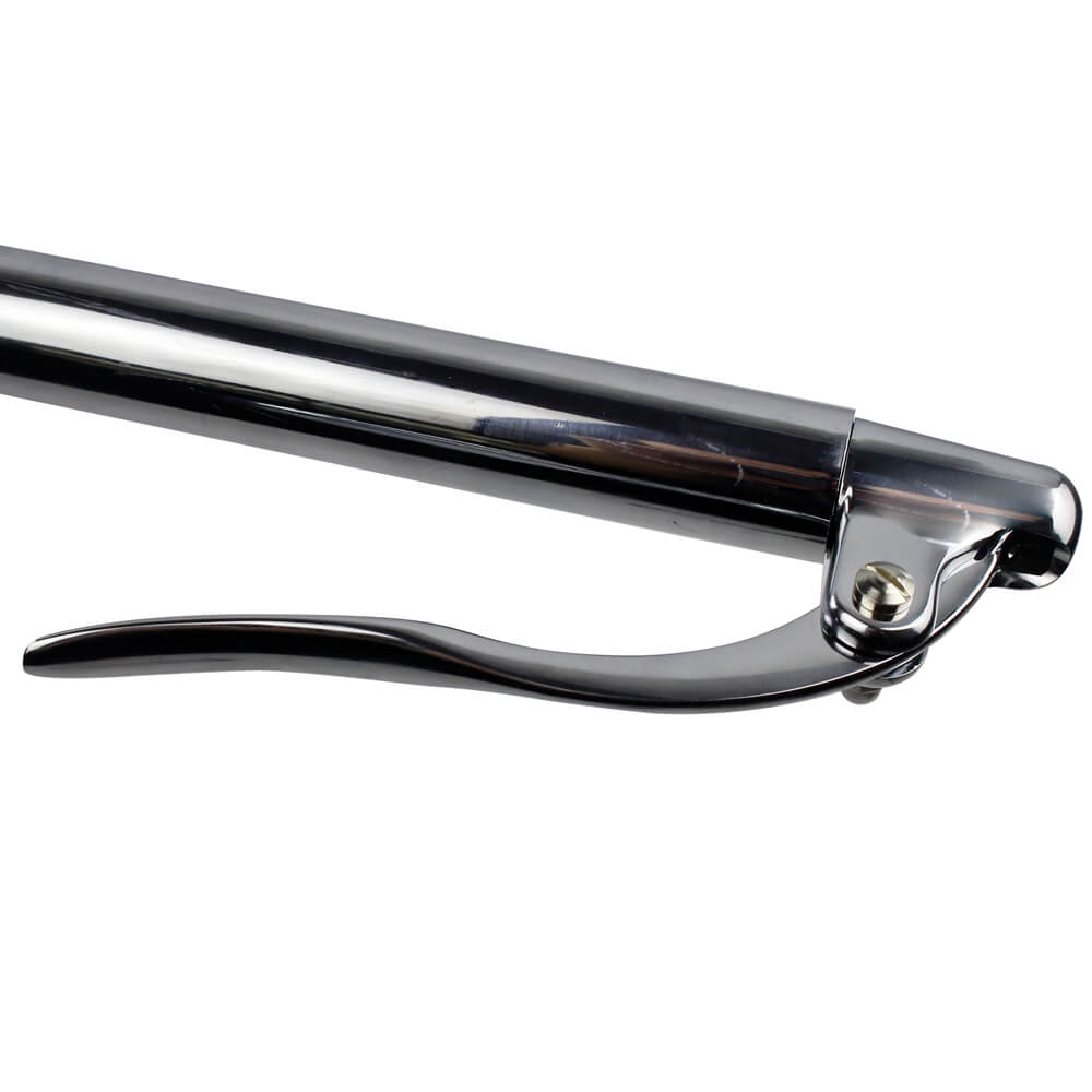 Custom Chopper Bobber Cafe Racer Old School Bar End Control Lever Inverted Brake Clutch Levers for 1" handlebars Chrome Made Out of Forged Brass - pazoma