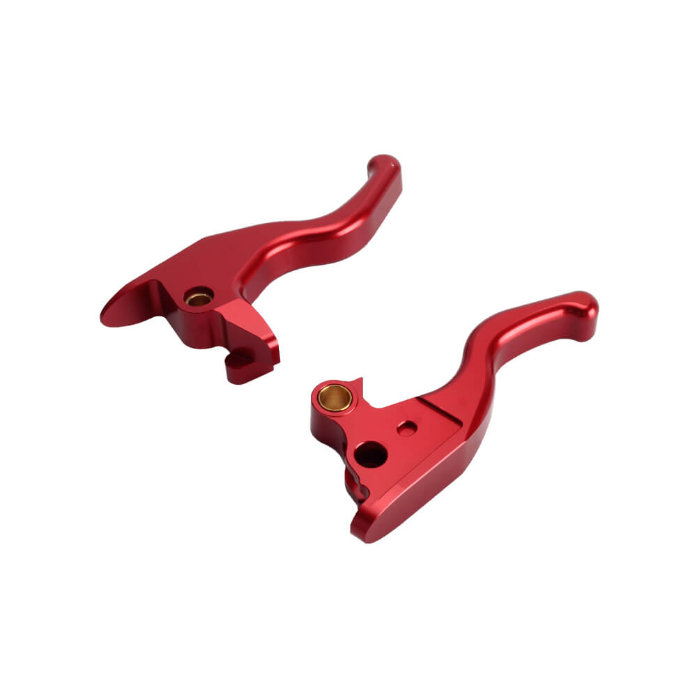 CNC Shorty Hand Control Lever Kit Brake Clutch Levers For Harley Softail FLHC FLSTC/I FXLR FLSL FLSB FXST FXBB FXDR 114 S 15+ - pazoma