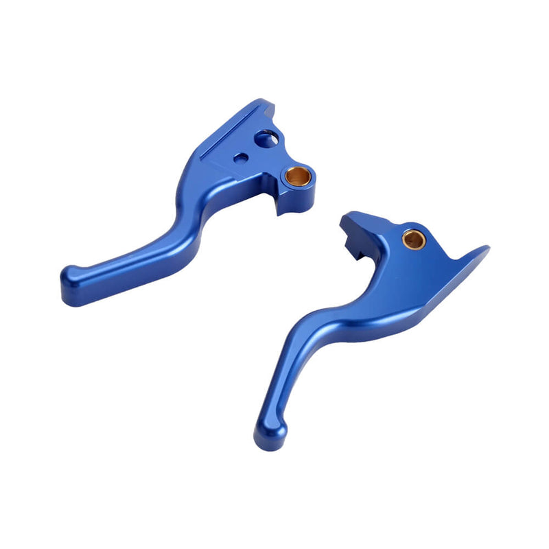 CNC Shorty Hand Control Lever Kit Brake Clutch Levers For Harley Softail FLHC FLSTC/I FXLR FLSL FLSB FXST FXBB FXDR 114 S 15+ - pazoma