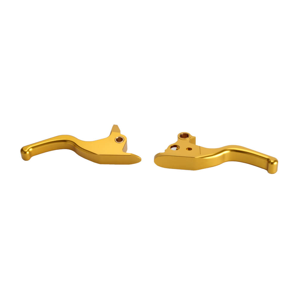 CNC Shorty Hand Control Lever Kit Brake Clutch Levers For Harley Softail Low Rider S Sport Glide Standard Street Bob 15-2024 - pazoma