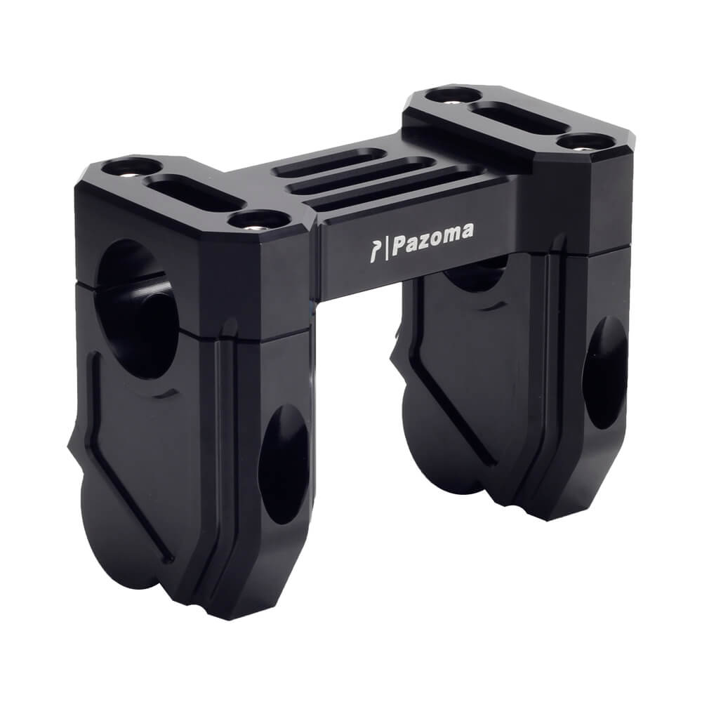 Back Move Mount Handlebar Risers Pull Back Riser W/ Top Clamp Cover Kit For Harley Pan America 1250 ST Special CVO RA1250S SE 2021-2025 - pazoma