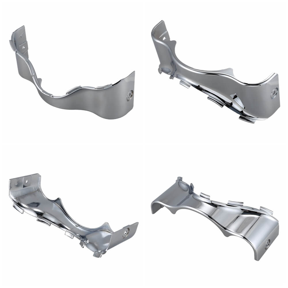 Harley 2014-2024 Touring Ultra Classic Limited Electra Glide Street Glide FLHX FHLT FLH FLHTCU Outer Fairing Skirt Batwing Lower Trim - pazoma