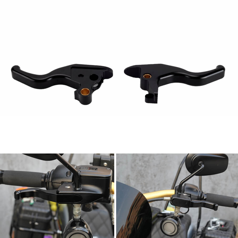 Edge Cut Hand Control Lever Kit Brake Clutch Levers Set For Harley Davidson Softail M8 2015-2024 FXBB FXFB Low Rider ST FXLRST FLI - pazoma