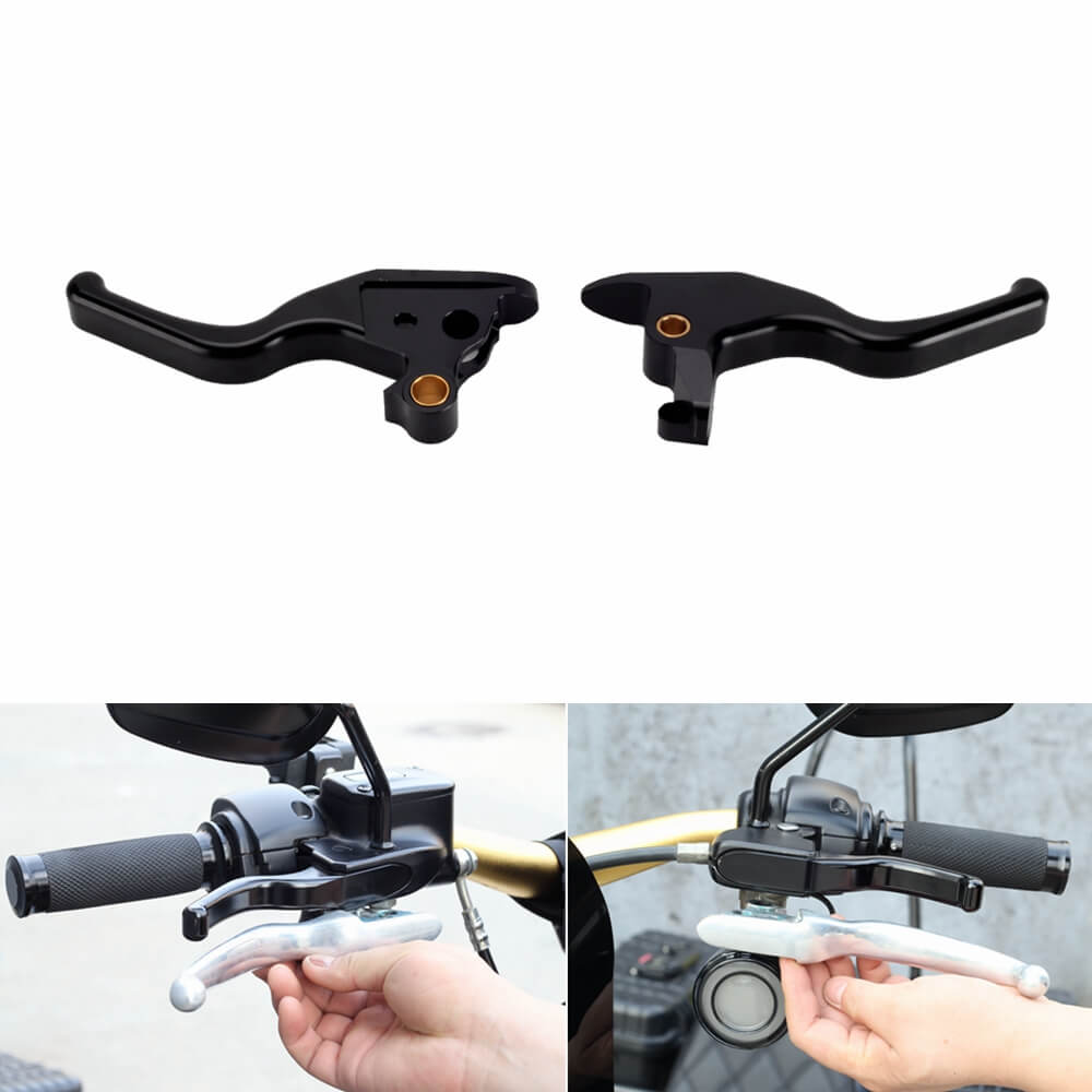 Edge Cut Hand Control Lever Kit Brake Clutch Levers Set For Harley Davidson Softail M8 2015-2024 FXBB FXFB Low Rider ST FXLRST FLI - pazoma