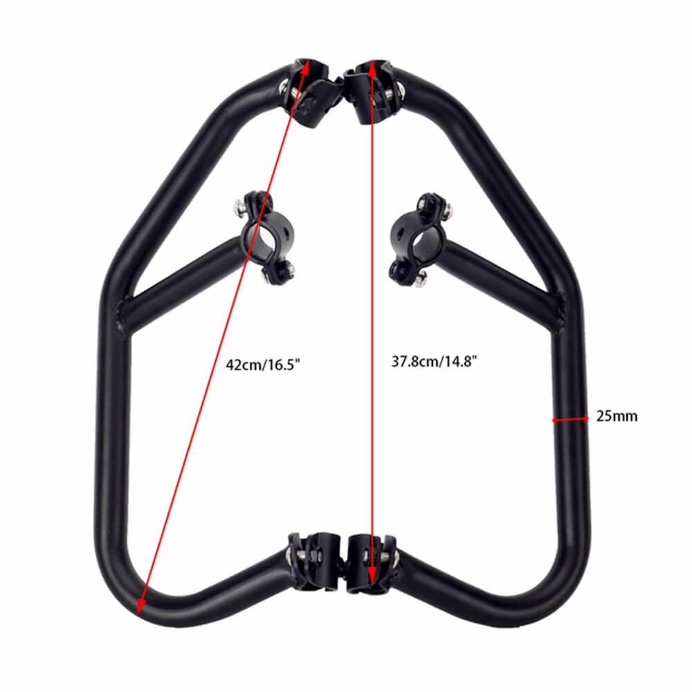 Brush Bumper Extension Engine Guard Highway Crash Bar Stunt Cage Protector Protection For Harley Pan America 1250 ST Special RA1250S CVO 21-25 - pazoma