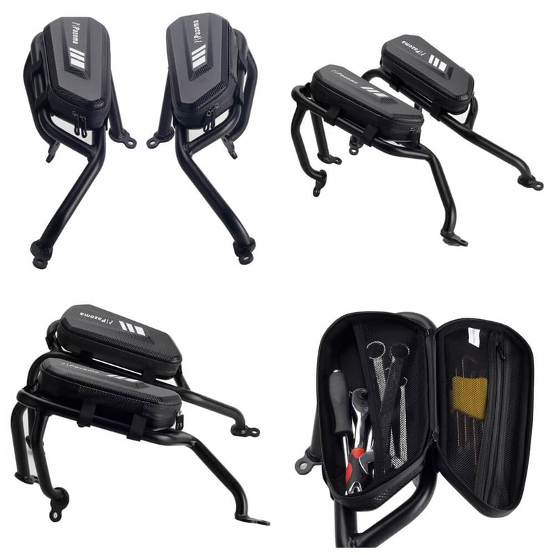 Side Bag Brush Bumper Engine Guard Crash Bar Frame Storage Tool Package For Harley Pan America 1250 CVO Special RA1250SE RA1250S RA1250 2021-2025 - pazoma