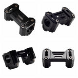 CNC Aluminum Handlebar Riser Extension 1'' W/ Top Clamp Cover Kit For Harley Pan America 1250 ST Special RA1250S CVO RA1250SE 2021- - pazoma