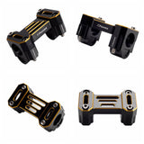 CNC Aluminum Handlebar Riser Extension 1'' W/ Top Clamp Cover Kit For Harley Pan America 1250 ST Special RA1250S CVO RA1250SE 2021- - pazoma