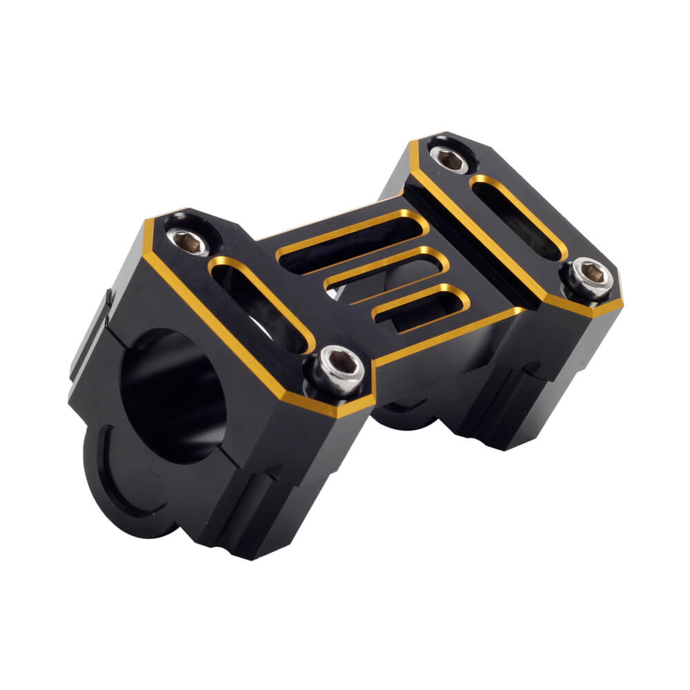 CNC Aluminum Handlebar Riser Extension 1'' W/ Top Clamp Cover Kit For Harley Pan America 1250 ST Special RA1250S CVO RA1250SE 2021- - pazoma