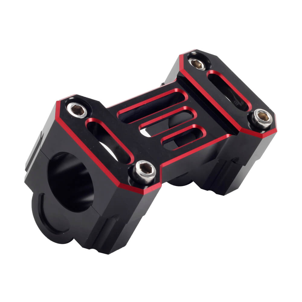 CNC Aluminum Handlebar Riser Extension 1'' W/ Top Clamp Cover Kit For Harley Pan America 1250 ST Special RA1250S CVO RA1250SE 2021- - pazoma