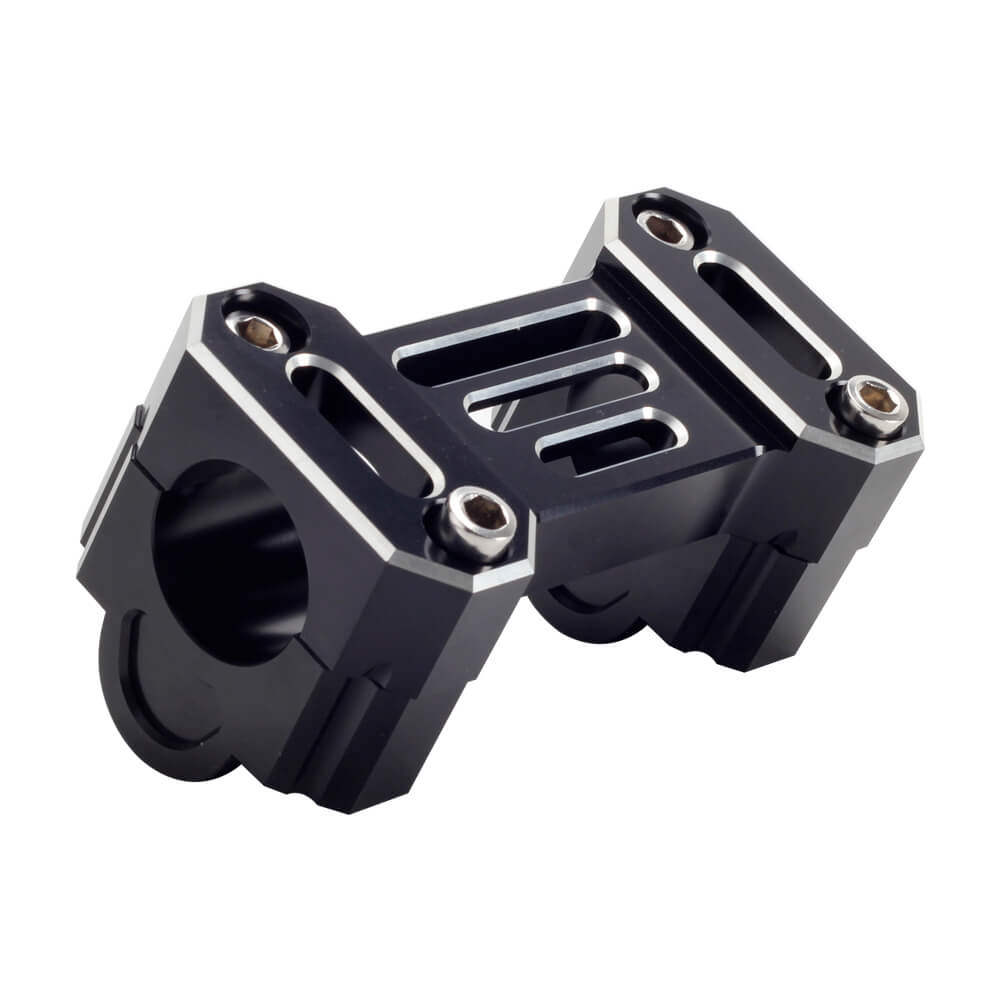 CNC Aluminum Handlebar Riser Extension 1'' W/ Top Clamp Cover Kit For Harley Pan America 1250 ST Special RA1250S CVO RA1250SE 2021- - pazoma