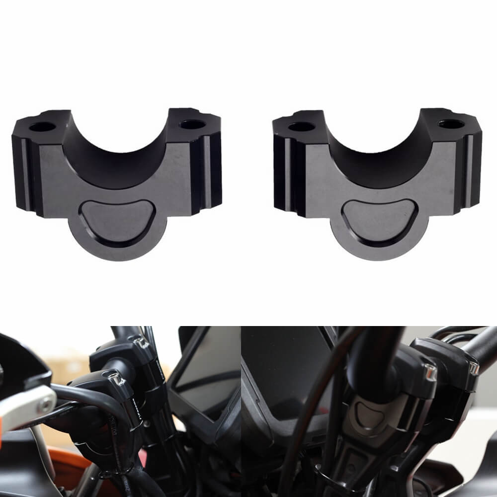 CNC Aluminum Handlebar Riser Extension 25mm For Harley Davidson Pan America 1250 ST RA1250ST Special RA1250S RA1250 RA1250SE CVO 2021-2025 - pazoma
