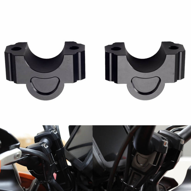 CNC Aluminum Handlebar Riser Extension 25mm For Harley Davidson Pan America 1250 ST RA1250ST Special RA1250S RA1250 RA1250SE CVO 2021-2025 - pazoma