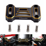 CNC Aluminum Handlebar Riser Top Clamp Cover Support For Harley Davidson Pan America 1250 ST Special CVO RA1250SE RA1250S 2021-2025 - pazoma