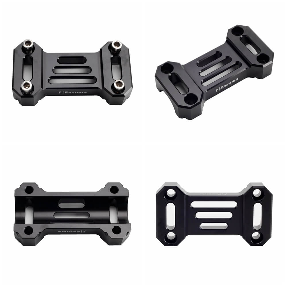 CNC Aluminum Handlebar Riser Top Clamp Cover Support For Harley Davidson Pan America 1250 ST Special CVO RA1250SE RA1250S 2021-2025 - pazoma