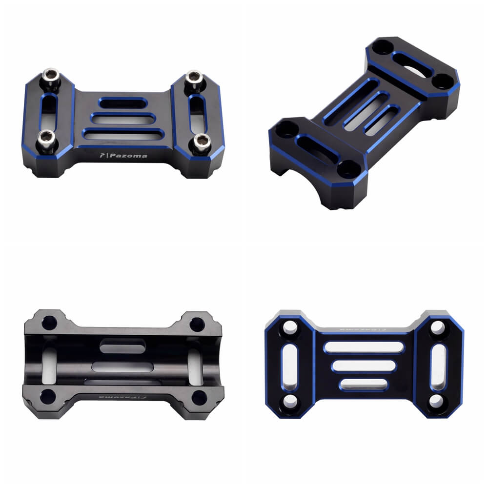 CNC Aluminum Handlebar Riser Top Clamp Cover Support For Harley Davidson Pan America 1250 ST Special CVO RA1250SE RA1250S 2021-2025 - pazoma