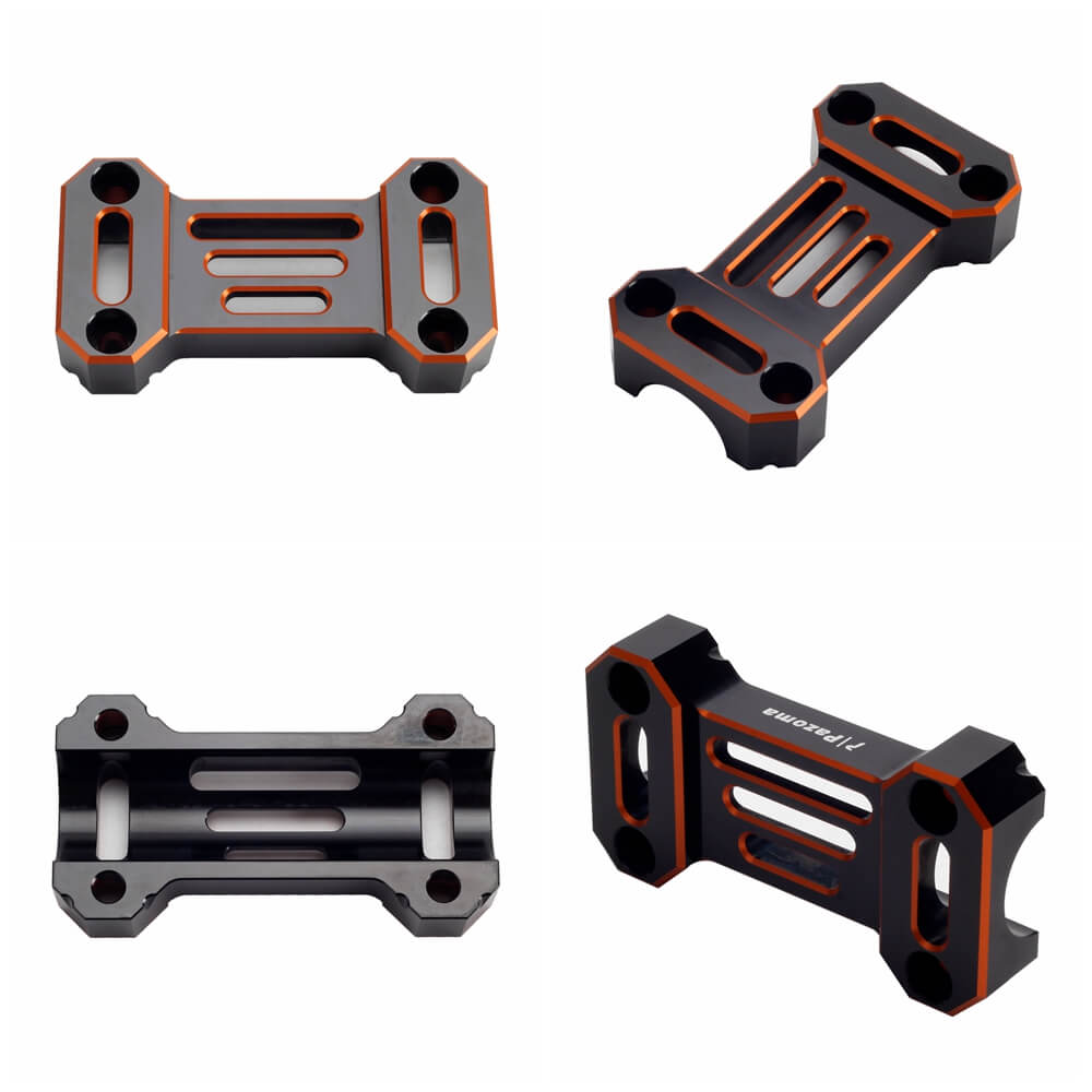 CNC Aluminum Handlebar Riser Top Clamp Cover Support For Harley Davidson Pan America 1250 ST Special CVO RA1250SE RA1250S 2021-2025 - pazoma