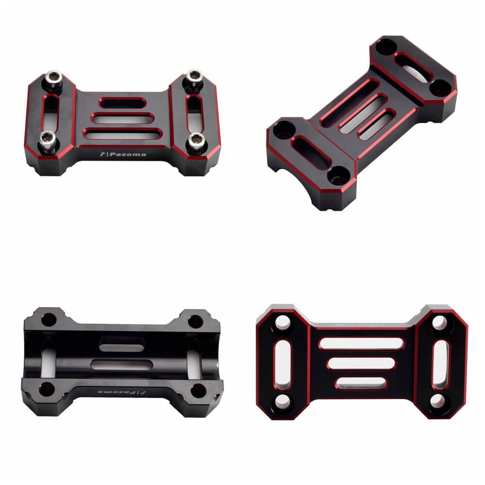 CNC Aluminum Handlebar Riser Top Clamp Cover Support For Harley Davidson Pan America 1250 ST Special CVO RA1250SE RA1250S 2021-2025 - pazoma